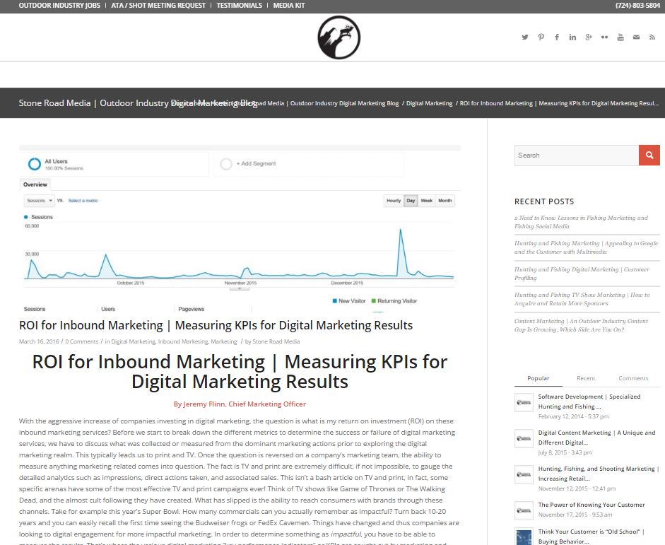 Content Marketing KPI Goals