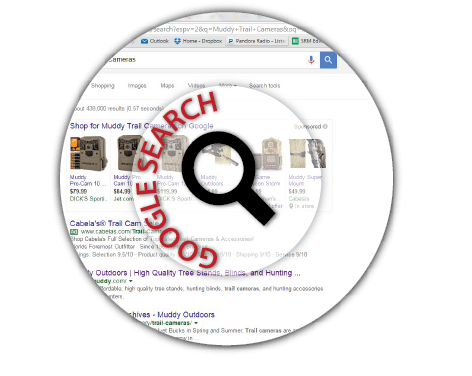 Outdoor Content Marketing with Google Search